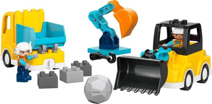 3 in 1 Construction Vehicles