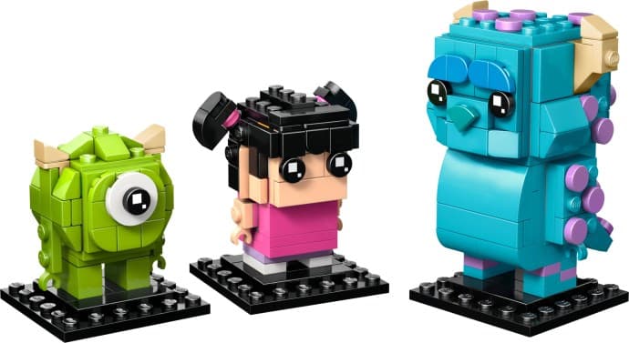 Sulley, Mike and Boo Figures