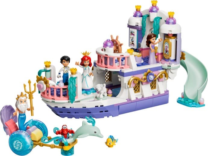 Ariel's Royal Wedding Boat