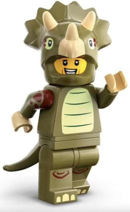 Triceratops Costume Fan